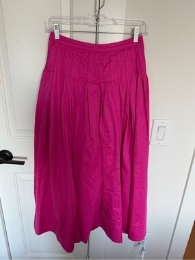 Hunter Bell Alexis Women’s Fuchsia Full Midi Skirt